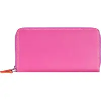 Mywalit Large Double Zip Around Purse Geldbörse Leder 18 cm