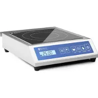 Royal Catering Tragbarer Induktionsherd, 1 Heizzone, Durchmesser 28 cm, LCD, 3500 W