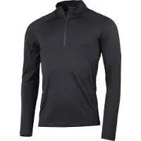 Lundhags Gimmer Merino Lt Ms 1/2 Zip, Zwischenschicht, Herren, Schwarz
