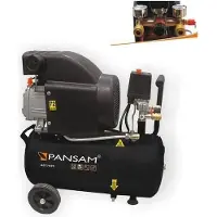 Dedra Ölkompressor 1,5 kW, 8 bar, 200 l/min, Tank 24 l