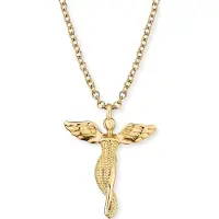 Engelsrufer Damen-Kette Kette Engel 925er Silber Engelsrufer Gelbgold