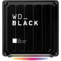 Western Digital D50 GAME DOCK NVMe SSD 1 TB Schwarz