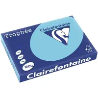 Clairefontaine Multifunktionspapier Troph‚e, A3, 160 g/qm, blau