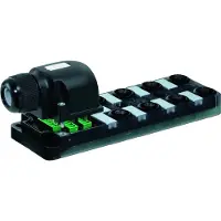 Murr Elektronik Exact12, 8xM12, 5-pol., Haube,steckb.