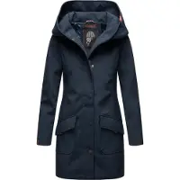 MARIKOO Winterjacke "Mayleen Damen Softshell Jacke B856", Kinder, Gr. XL, blau, Obermaterial: 95% Polyester PES. 5% Elasthan EL., Jacken Winterjacke