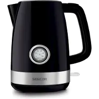 Sencor electric kettle 1.7L with thermometer 2150W, SWK 1798BK