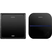 Eura KABELLOSE TÜRKLINGEL " WDP-84H2 "BLUES" batterielos SCHWARZ