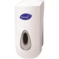 Diversey Dispenser S?be Soft Care Bulk Manuel ABS Plast Hvid til P?fyldning af cremes?be,1 stk/krt