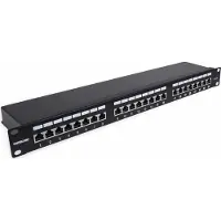 Intellinet Cat6a Shielded Patch Panel
