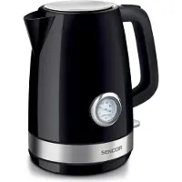 Sencor electric kettle 1.7L with thermometer 2150W, SWK 1798BK