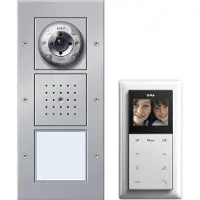 Gira 049545 Video-Paket 1TN alu Einfamilienhaus Paket Video
