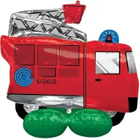 Amscan AirLoonz Fire Truck Folienballon P71 verpackt 106