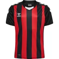 Hummel Core XK gestreiftes Trikot Kinder black/true red 164