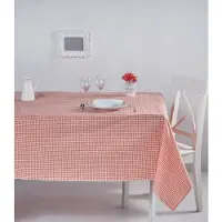 Hermia | Tischdecke Simon orange Polyester 220x170 cm | NADUVI