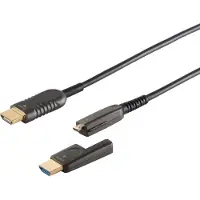 S-Impuls S/CONN maximum connectivity HDMI Anschlusskabel-Optisches HDMI Verlegekabel-Set, 4K, 7,5m
