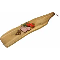 Kesper Servierbrett mit Griff Akazie