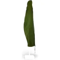 VCM Schutzhülle Sonnenschirm Ø 3m | Grün Wetterschutz | Polyester 2,20m