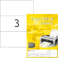 Topstick TOP STICK Universal-Etiketten, 210 x 99 mm, weiá