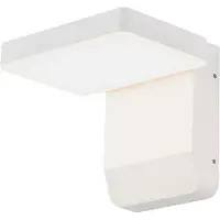 V-TAC VT11020150W 20W LED Wandleuchte Weisser Körper Quadratisch 4000K IP65