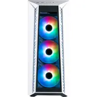 Cooler Master MasterBox 520, Midi Tower, PC, Weiß, ATX, EATX, micro ATX, Mini-ITX, SSI CEB, Acrylnitril-Butadien-Styrol (ABS), Stahl, Gehärtetes Glas, Multi