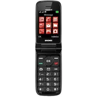 Brondi Magnum 4, Klapphandy, Dual-SIM, 7,11 cm (2.8"), 1,3 MP, 800 mAh, Schwarz