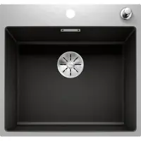 BLANCO SUBLINE 500-IF/A SteelFrame SILGRANIT schwarz