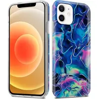 Cadorabo IMD TPU Bunter Marmor Cover