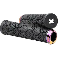 Sixpack Racing - D-Trix AL - Fahrradgriffe Gr Ø 33 mm grau