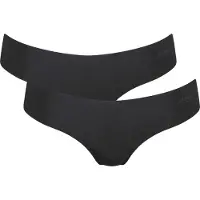 Sloggi String "ZERO Microfibre 2.0" nahtlos, gewellte Abschlüsse, ultraleicht, Hipster-Stil