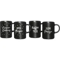 Ritzenhoff & Breker Kaffeebecher 390ml Svart sort.