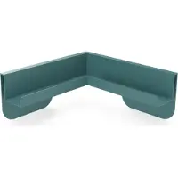 MAGNETOPLAN MAGNETOP. Eckablageschale Infinity Wall 114665021 wasserblau 42x42x8.5cm