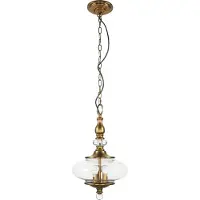 Licht-Erlebnisse Aussergewöhnliche Pendelleuchte LYN Messing Ø30cm 3-flmg verstellbar Design Vintage Lampe Esstisch Wohnzimmer