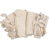 Mendler 4er-Set Seitenwand für Pergola MCW-A22, Ersatzseitenwand Pavillon, 3x3m Polyester creme