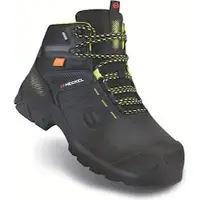 Uvex MACCROSSROAD 3.0 Heckel META HIGH Sicherheitsschuh S3 Schnürstiefel,schwarz/gelb schwarz/gelb 38 - 6735238 - schwarz/gelb