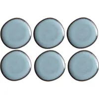 Villeroy & boch Gebäckteller Lave Glace 17 cm (6er-Set)