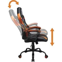 Subsonic DBZ - Dragon Ball Z - Gamingstuhl - Bürostuhl für junior-gamers - Dragon Ball super Schwarz Offizielle Lizenz, M, SA5573-D4