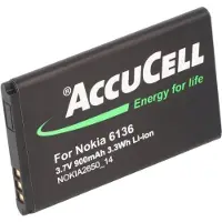 AccuCell Akku Nokia 6131, BL-4C