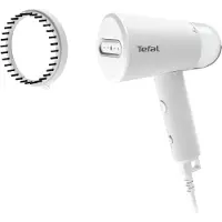 Tefal Origin Travel DT1020, Tragbare Dampfbürste, 0,07 l, 0,42 min, Grau, Weiß, Tasten, Handschalter