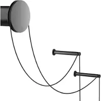 Maytoni Sintesi LED Wandleuchte, Wandlampe 2x 24W Chrom Warmweiss
