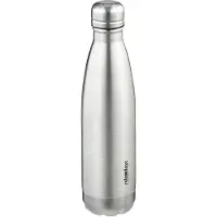 Relaxdays Edelstahl-Trinkflasche