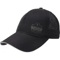 Ergodyne Kühlende Baseball-Cap Chill-Its 8937, schwarz