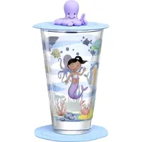 Leonardo Kindertrinkglas Avventura 300 ml, 3 Stück, Meer