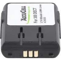 AccuCell Akku passend für Alcatel Mobile 300, 400 DECT Akku 3BN66305AAAA000828, max. 950mAh