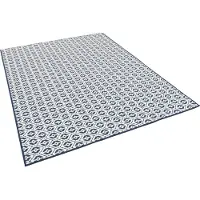 Snapstyle In- und Outdoor Teppich Beidseitig Cape Cod Dunkelblau, Größe:80x320 cm