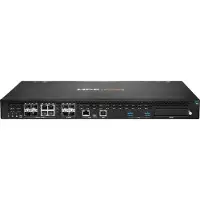 HP HPE Aruba Networking 9114 4x SFP+ 4x Combo 1x Expansion Slot Hybrid Gateway, Schwarz, 1U, Rackeinbau, Leistung, Status, 280165 h, 1000,10000 Mbit/s