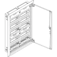 ABN Feldverteiler UP/HW T:110mm 120TE 2 x 5-Reihig für REG, mit Volltüre UK25