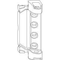 MACO Scherenlager DT130 12/20 mm 130 kg silber (202544)