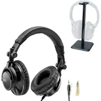 Hercules HDP DJ60 DJ Kopfhörer mit Tisch-Stativ