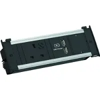Bachmann KAPSA S 1xUK 3,15A 1xUSB Charger 1xCM 0,2m GST18