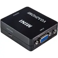 MaxTrack CS40L VGA / HDMI Adapter (1x VGA-Buchse, Klinkenbuchse 3.5 mm - 1x HDMI